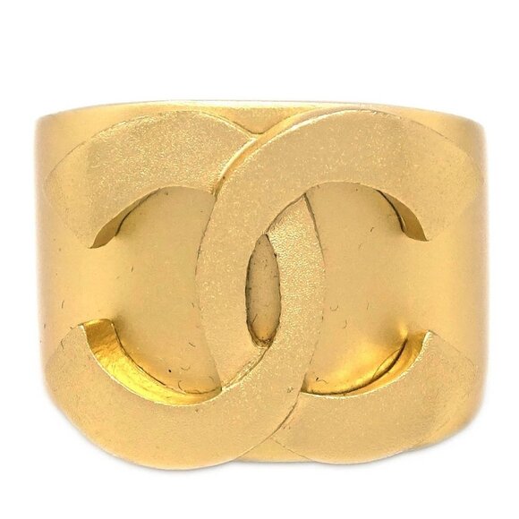 Chanel Ring Gold #53 01C 176739 - Picture 1 of 8